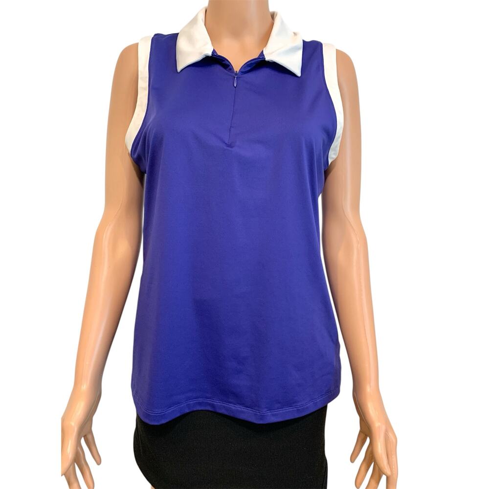 Tommy Bahama Golf large collared 1/4 zip active top TS 3358